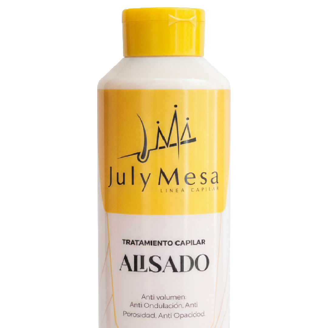 Medio Plano De Producto De Tratamiento Capilar Alisado En July Mesa Alisados Y Belleza Capilar